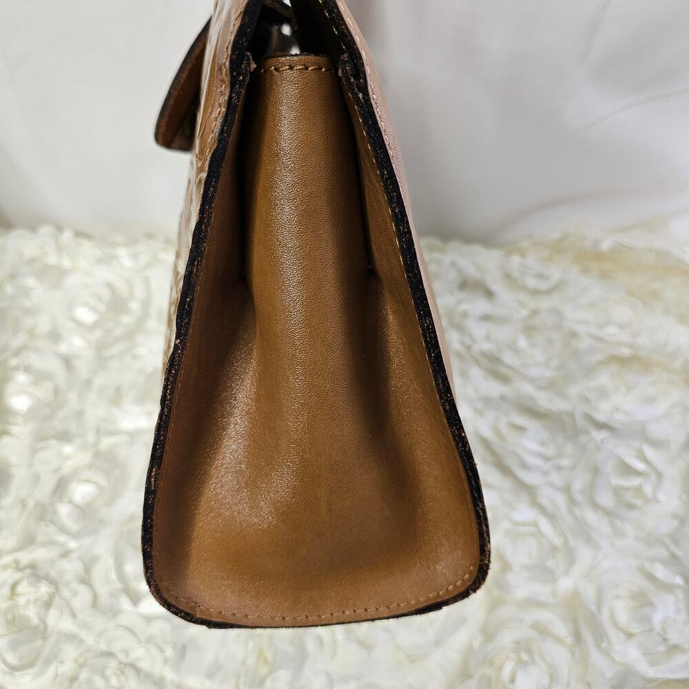 Patricia Nash Rienzo Satchel (Cognac) - Picture 5 of 11